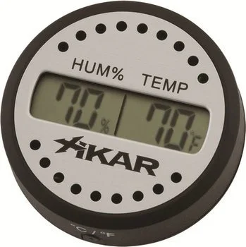 Xikar digital hygrometer round photo 100