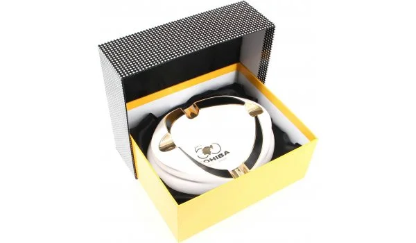 Cohiba 50 Years Premium Cigar Ashtray White