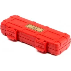 Angelo Double Cigar Case Red