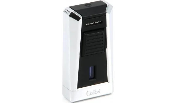 Colibri Stealth Jet Flame Lighter Chrome Black