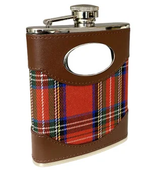 Hip Flask Finley Tartan 180 ml