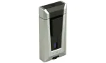 Colibri Stealth Triple Jet Lighter metallic silver and black