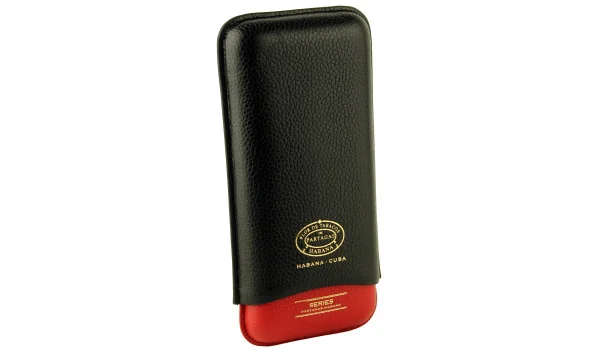 Partagas Series Leather Case black and red