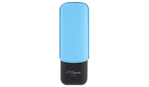 S.T. Dupont Cigar Case turquoise matte black 183243